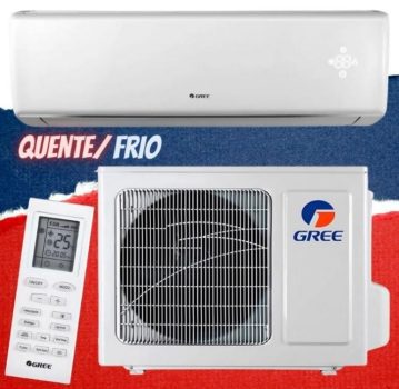 Ar-condicionado Split Gree 12.000 BTUs Quente/Frio - Eco Garden GWH12QC-D3NNB4A