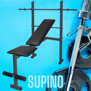 Banco de Supino Reto com Barra - Starboard 1077