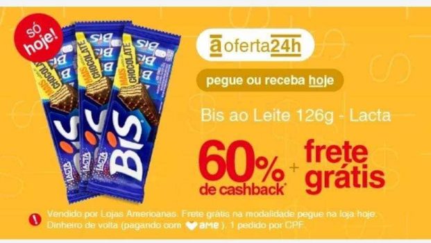 Bis Ao Leite Cx C/20 126g Lacta