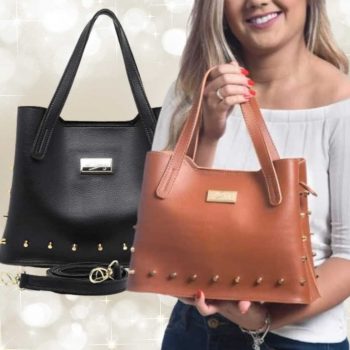 Bolsa Feminina Toten Spike Transversal
