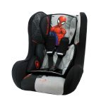 Cadeirinha para Auto Marvel Trio Aranhaverso Preto Suporta até 25 Kg