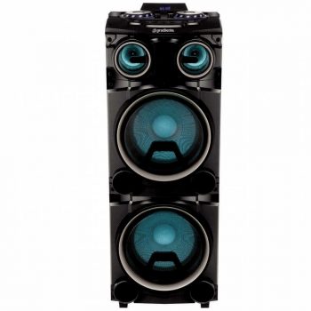 Caixa Amplificada Gradiente Power Bass GCA103 com Bluetooth, Rádio FM, Entrada Microfone e USB - 1500W