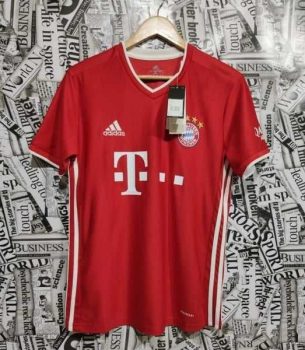Camisa Bayern de Munique Home 20/21 s/nº Torcedor Adidas Masculina