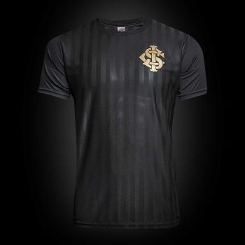 Camisa Internacional Gold Edição Limitada Masculina - Preto