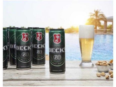 Cerveja Becks Puro Malte Lager 350ml - 8 Unidades
