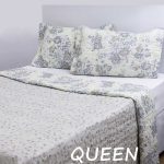 Colcha Queen Boutis Vanilla Com 2 Porta-travesseiros - Casa & Conforto