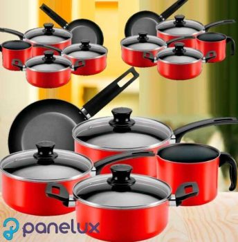 Conjunto De Panelas Alcast Magnific Antiaderente 5 Peças
