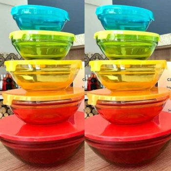 Conjunto de Tigelas de Vidro 10 Peças - Casambiente JGTI002/02