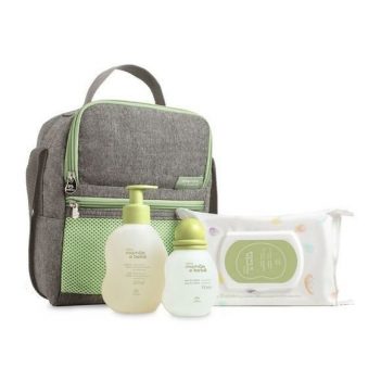 Conjunto Natura Mamãe e Bebê com Frasqueira