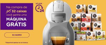 Dolce Gusto - Compre 32 Caixas de Cápsulas e Ganhe a Máquina Mini Me!