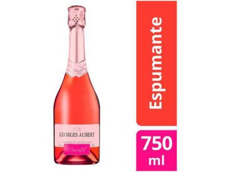 Espumante Rosé Doce Georges Aubert - Moscatel 750ml