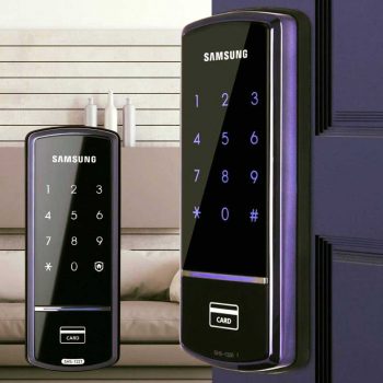 Fechadura Digital Samsung SHS-1321 Preta