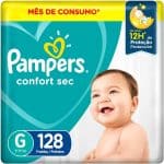 Fralda Pampers Confort Sec