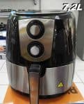 Fritadeira Elétrica sem Óleo/Air Fryer Philco - Fry Jumbo Inox Preto 7,2L com Timer