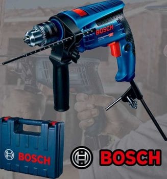 Furadeira de Impacto Bosch GSB 13 RE 650W 127V em Maleta