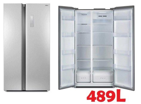 Geladeira Philco Frost Free Side By Side 2 Portas PFR504I 489 Litros Inox 110V