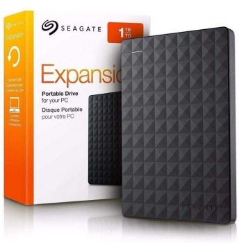 HD Externo Seagate 1TB Expansion Preto