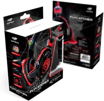Headset Gamer C3Tech Preto Flycatcher - PH-G10BK