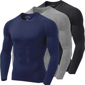 Kit 3 Camisas Térmicas Masculinas Proteção UV NovaStreet