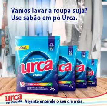 Lava Roupas Pó Maxx Sachê, 5 kg, Urca, Azul, Grande