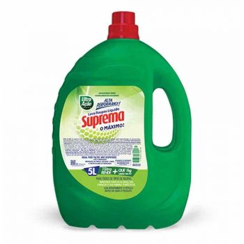 Lava Roupas Ultra Ação 5L, Suprema, Verde