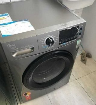 Máquina de Lavar Storm Wash 11Kg Midea LFA11X2 Inverter Grafite 220V
