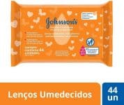 Lenço Umedecido Limpeza Suave, Johnson's, 44 Unidades