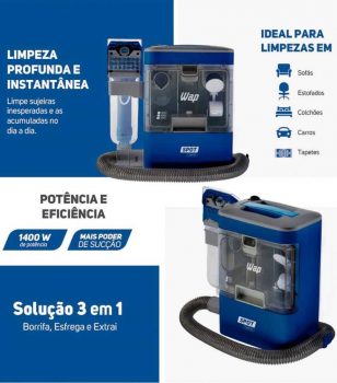 Limpadora e Higienizadora Wap Spot Cleaner 1400W
