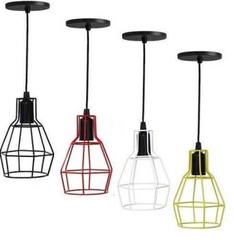 Lustre Pendente Aramado Comum Várias Cores