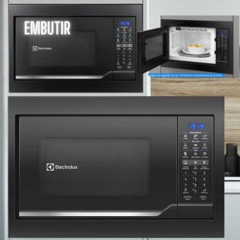 Micro-ondas Electrolux 34L de Embutir - ME3EP Preto