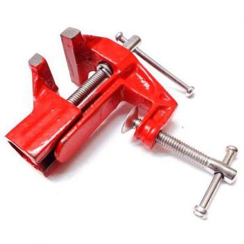 Mini torno de bancada base fixa 2. 1/2", Eda, 2WA, Preto