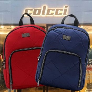 Mochila Colcci Matelassê Vermelha