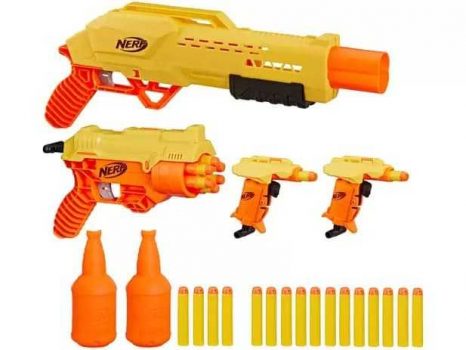 Nerf Alpha Strike Stinger Mission OPS Hasbro - 25 Dardos com Acessórios
