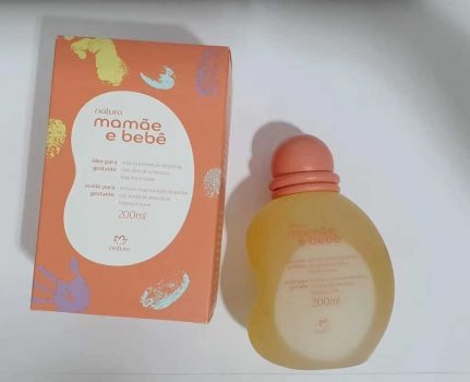 Óleo para Gestante com Guias de Massagem Mamãe e Bebê - 200ml