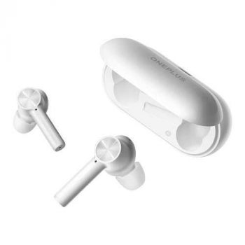 OnePlus Buds Z TWS 20H Battery Life IP55 Water Resistant - White