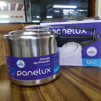 Panela de Pressão Panelux Alumínio Polido - 4,5 L