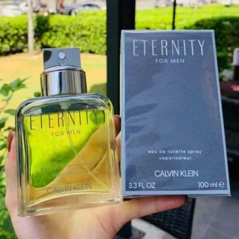 Perfume Eternity Masculino Calvin Klein EDT 100ml - Incolor