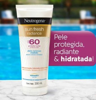 Protetor Solar Corporal Neutrogena FPS 60 - Sun Fresh Radiance 200ml