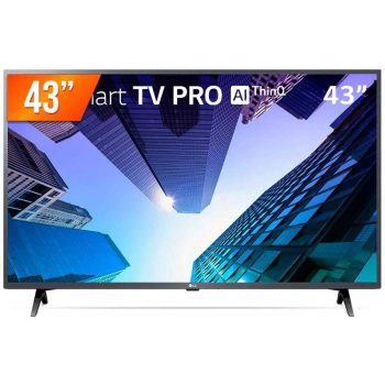 Smart Tv Led Pro 43 Full Hd Lg 43Lm631C0Sb.Bwz 3 Hdmi 2 Usb Wi-Fi Conversor Digital