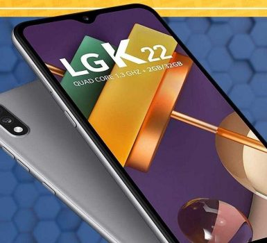 Smartphone LG K22 32GB, Tela de 6.2”, 32GB, Câmera 13MP+2MP Android 10, Inteligência Artificial