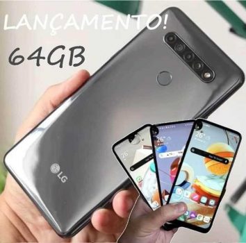 Smartphone LG K51S Titânio 64GB, RAM de 3GB, Tela de 6,55" HD+ 20:9, Inteligência Artificial, Câmera Quádrupla e Processador Octa-Core 2.3