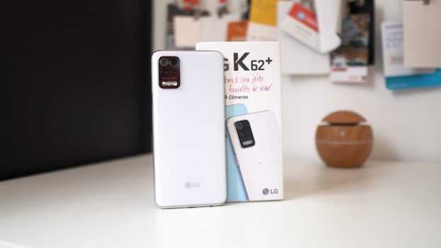 Smartphone LG K62 Plus, 128GB, 48MP, Tela 6.5´ - LM-K525BMW