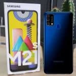 Smartphone Samsung Galaxy M21s Camera Tripla 64MP 64GB 4GB RAM