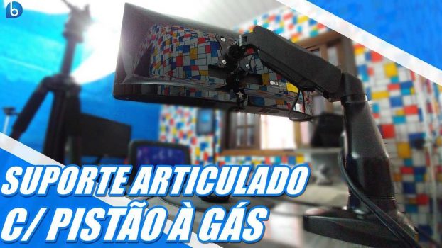Suporte de Mesa F80 com Pistão a Gás - ELG