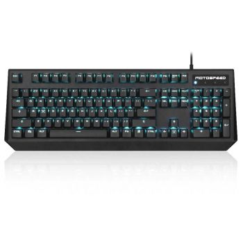 Teclado Mecânico Gamer Motospeed CK95, LED Azul, Switch Outemu Brown, US
