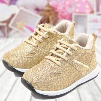 Tênis Danguinho Glitter Dourado