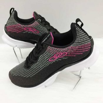 Tênis Olympikus Levity Feminino - Preto e Chumbo