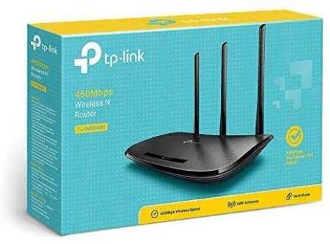 TP-Link TL-WR940N Roteador Wireless N, 450Mbps, Preto