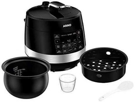 Arno Panela de Pressão Elétrica Digital Control, 4,8L, 110V, PP50
