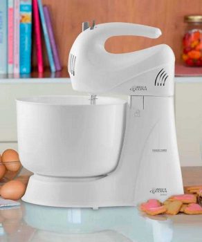 Batedeira Portátil Britânia Branca 350W – Bella Cuccina BCBT01 4 Velocidades